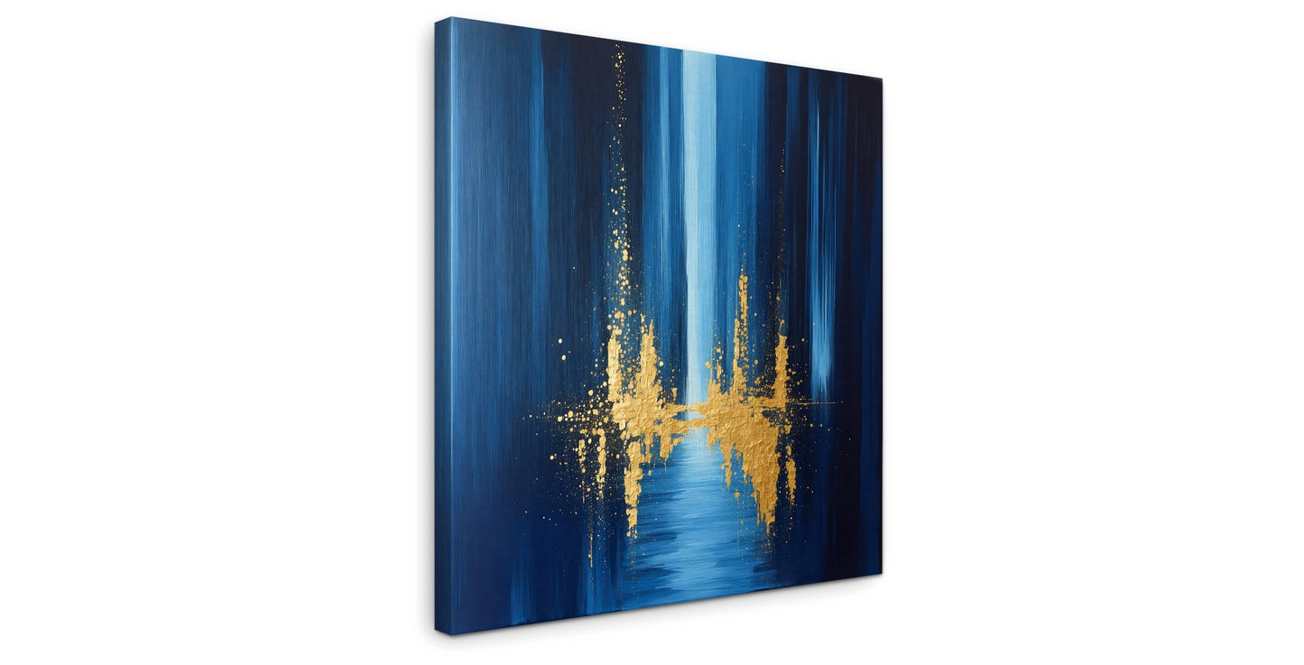 Gold Code - Gallery wall set with canvas prints