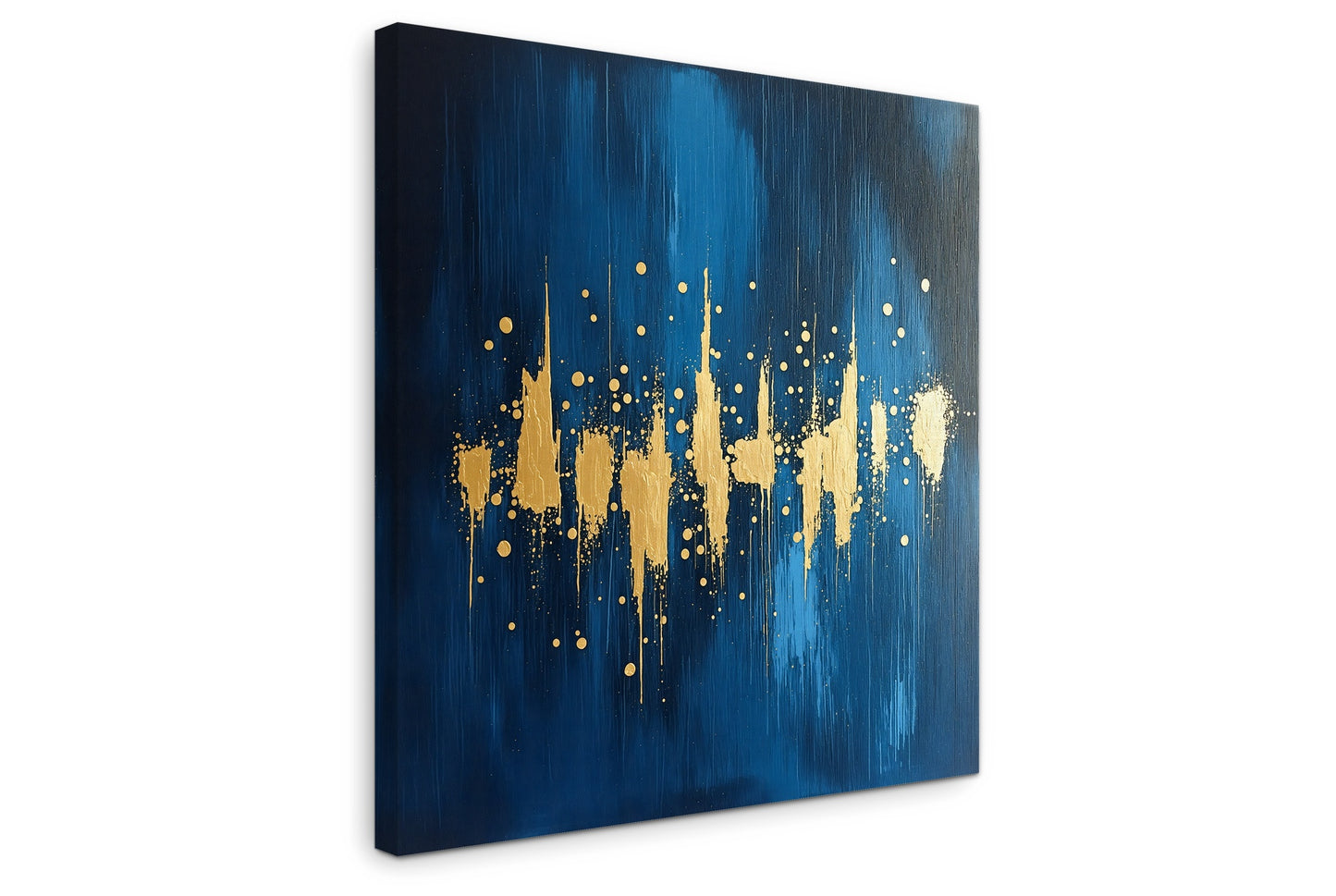 Gold Code - Gallery wall set with canvas prints