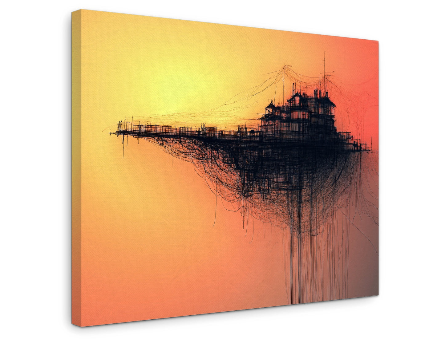 The Last Hour - Gallery wall set with canvas prints