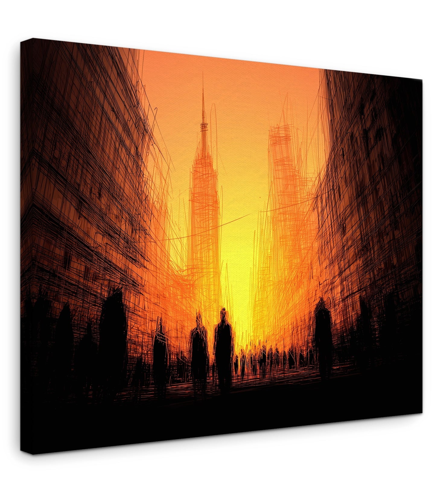 The Last Hour - Gallery wall set with canvas prints