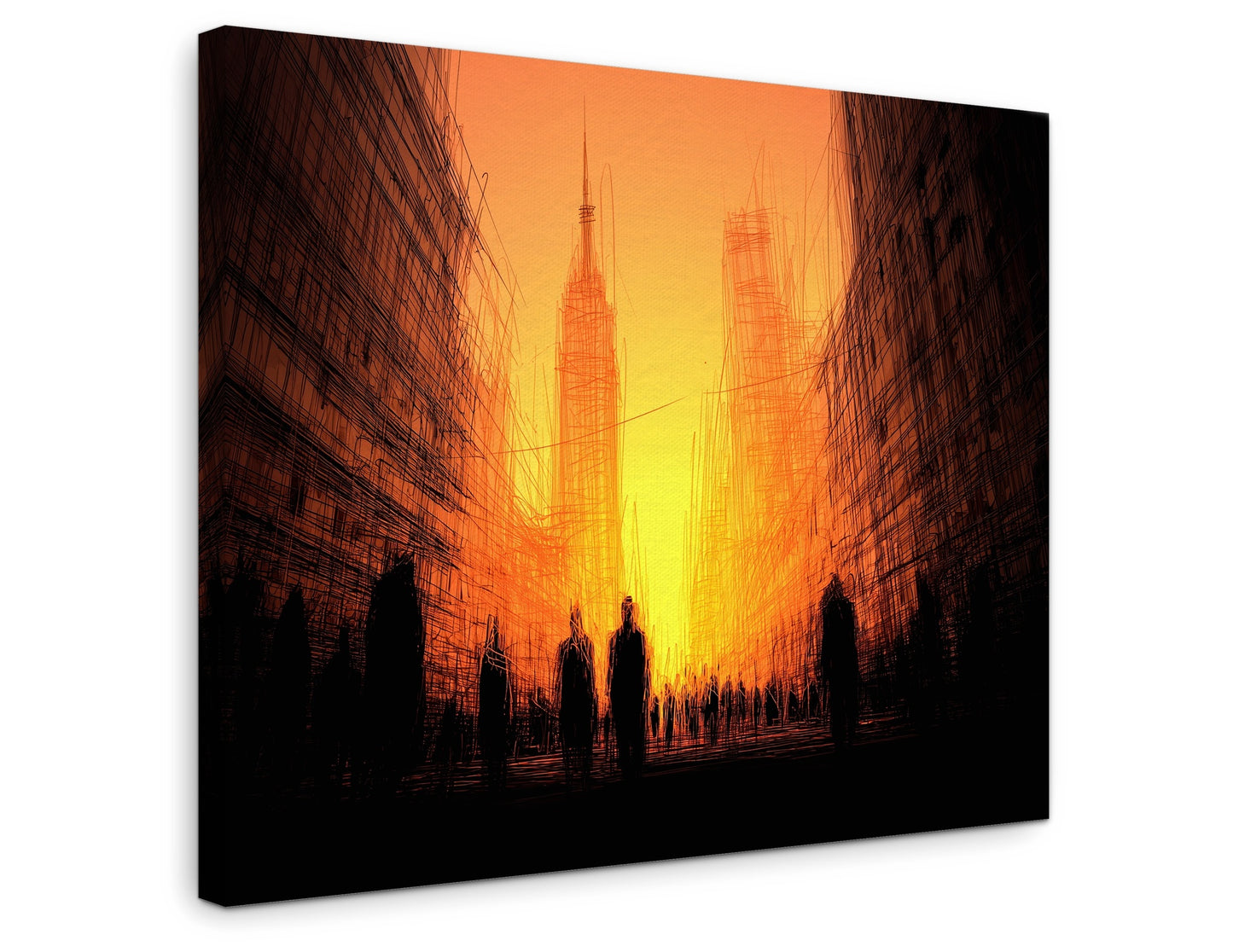 The Last Hour - Gallery wall set with canvas prints