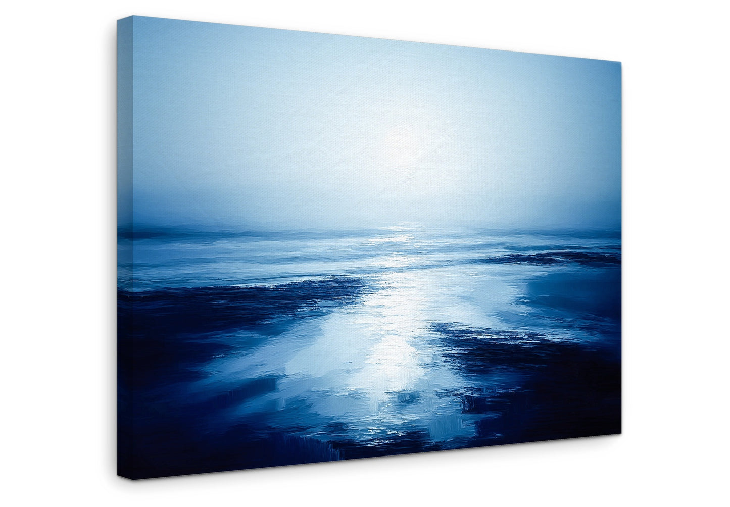 Blue Silence - Gallery wall set with canvas prints