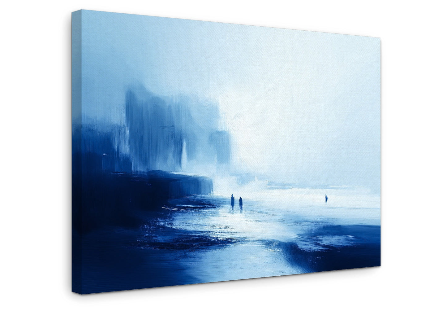 Blue Silence - Gallery wall set with canvas prints