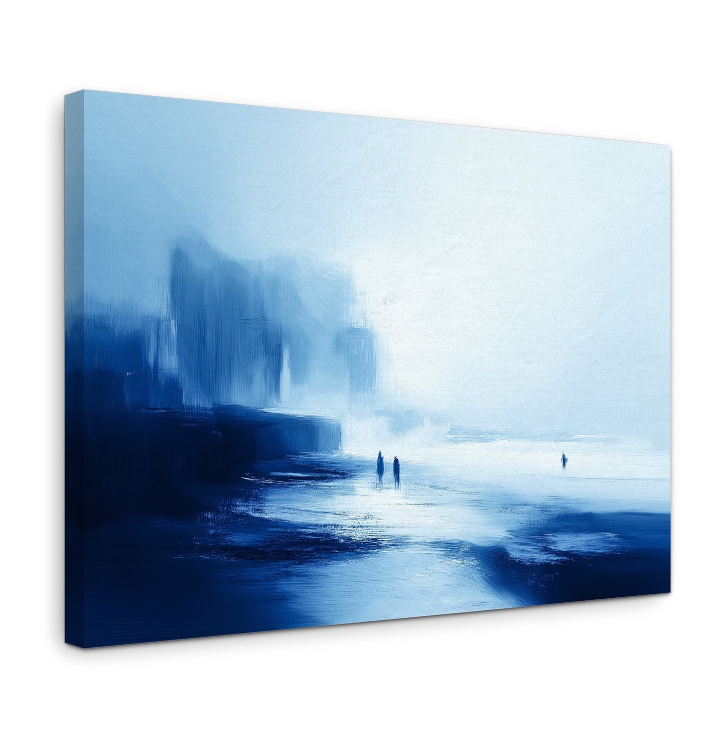 Blue Silence - Gallery wall set with canvas prints