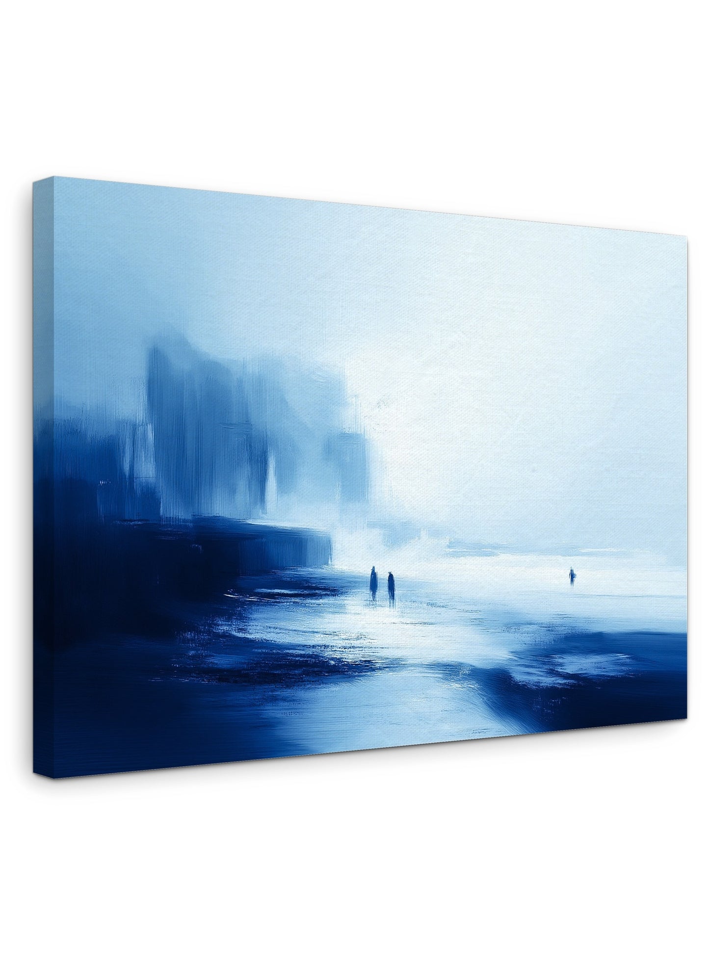 Blue Silence - Gallery wall set with canvas prints