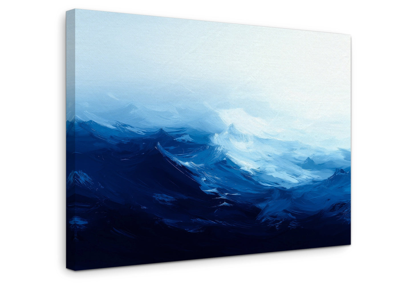 Blue Silence - Gallery wall set with canvas prints