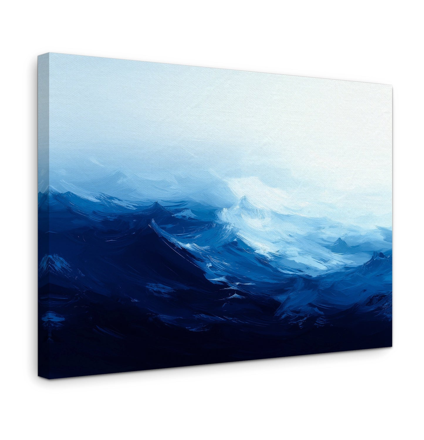 Blue Silence - Gallery wall set with canvas prints