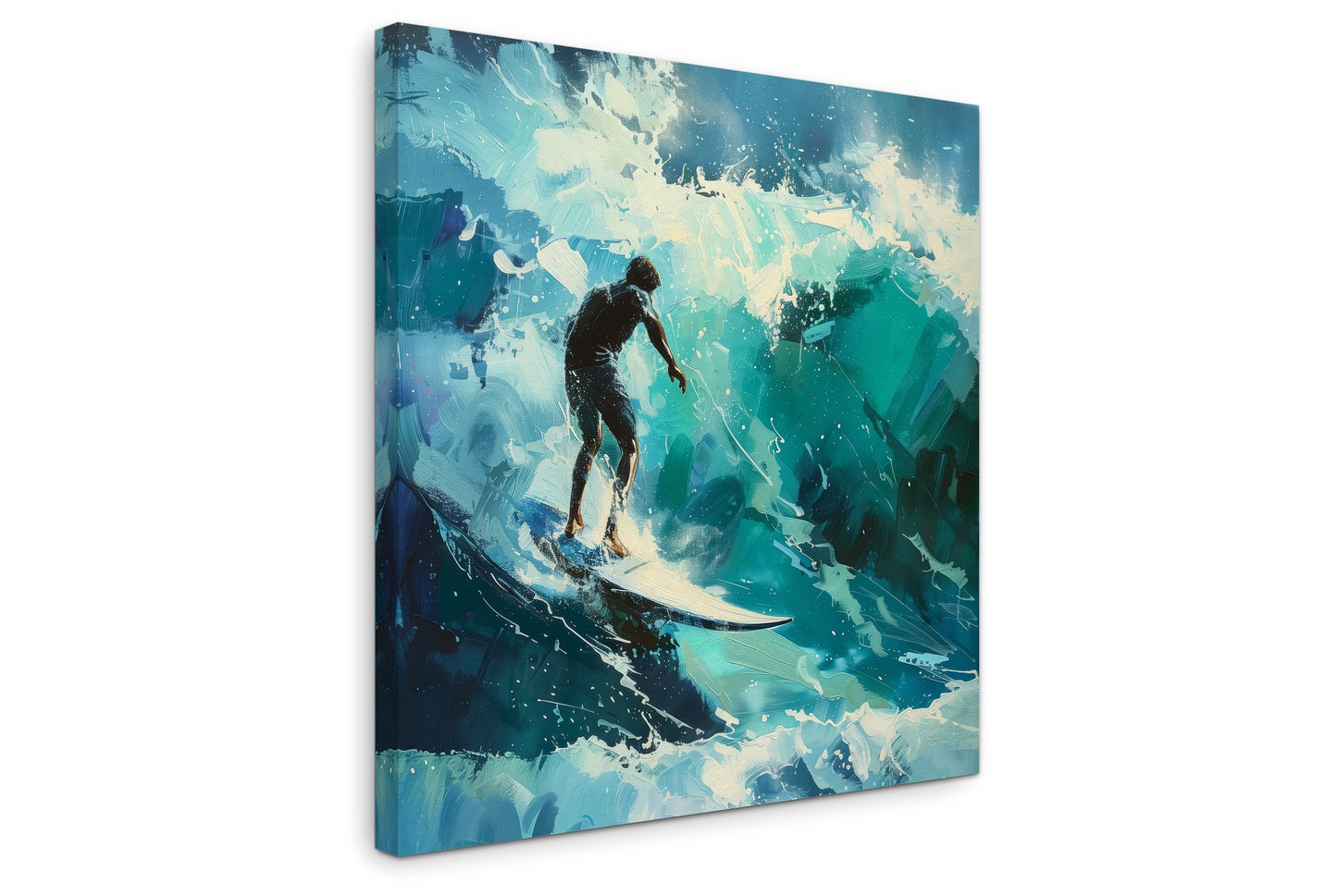Brushed by the Blue - Gallery wall set with canvas prints