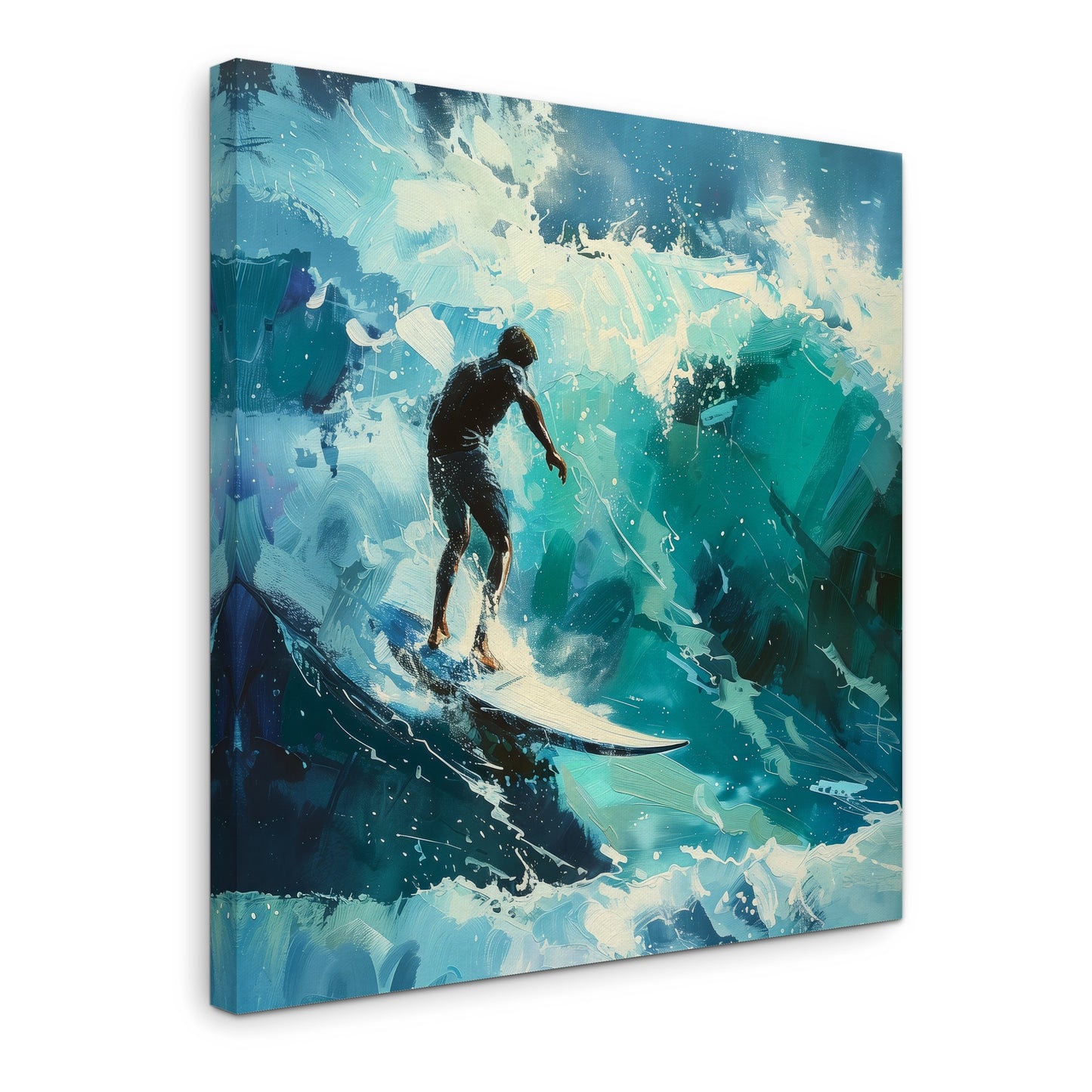 Brushed by the Blue - Gallery wall set with canvas prints