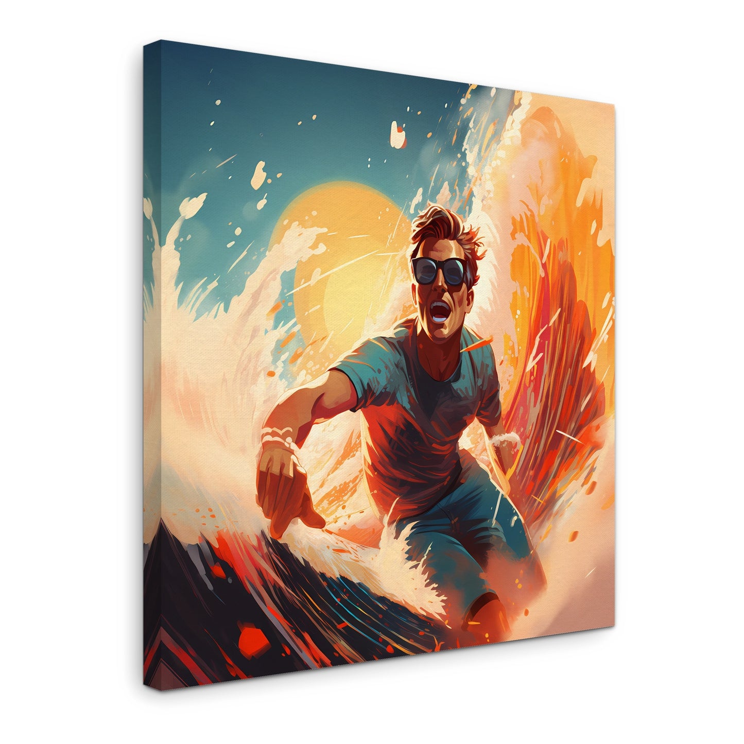 Down Under Remixed - Gallery wall set with canvas prints