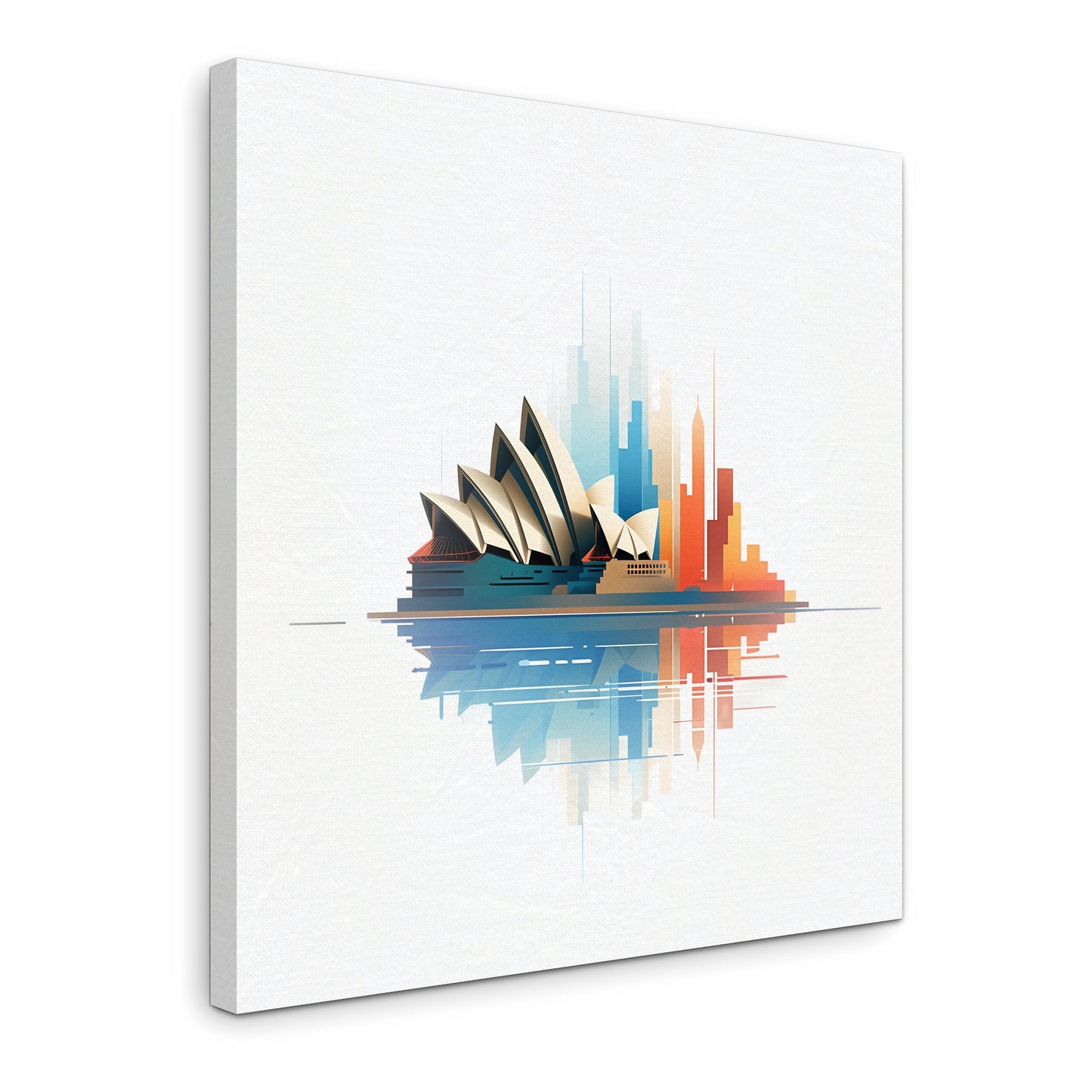 Down Under Remixed - Gallery wall set with canvas prints