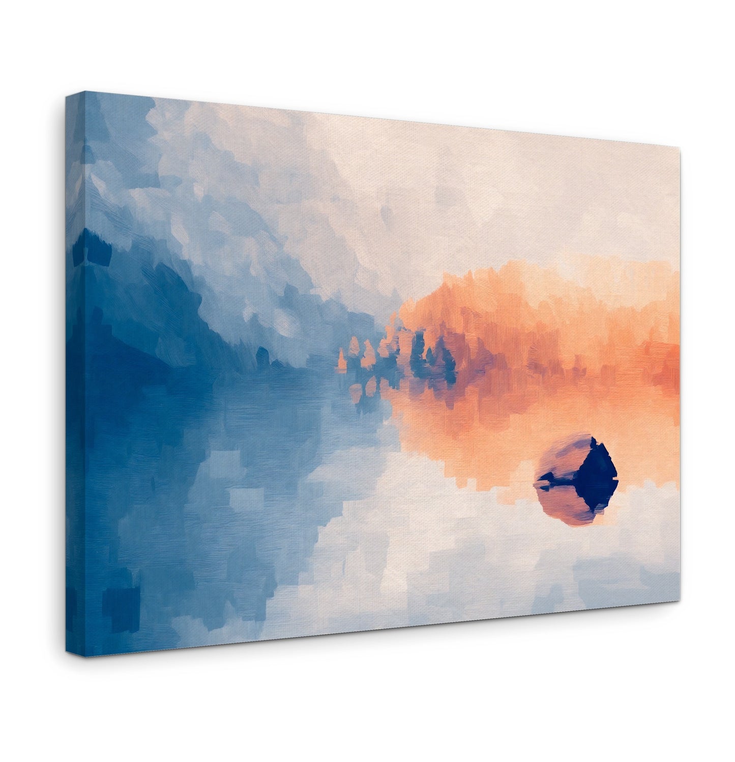 Postcards from Solitude - Gallery wall set with canvas prints