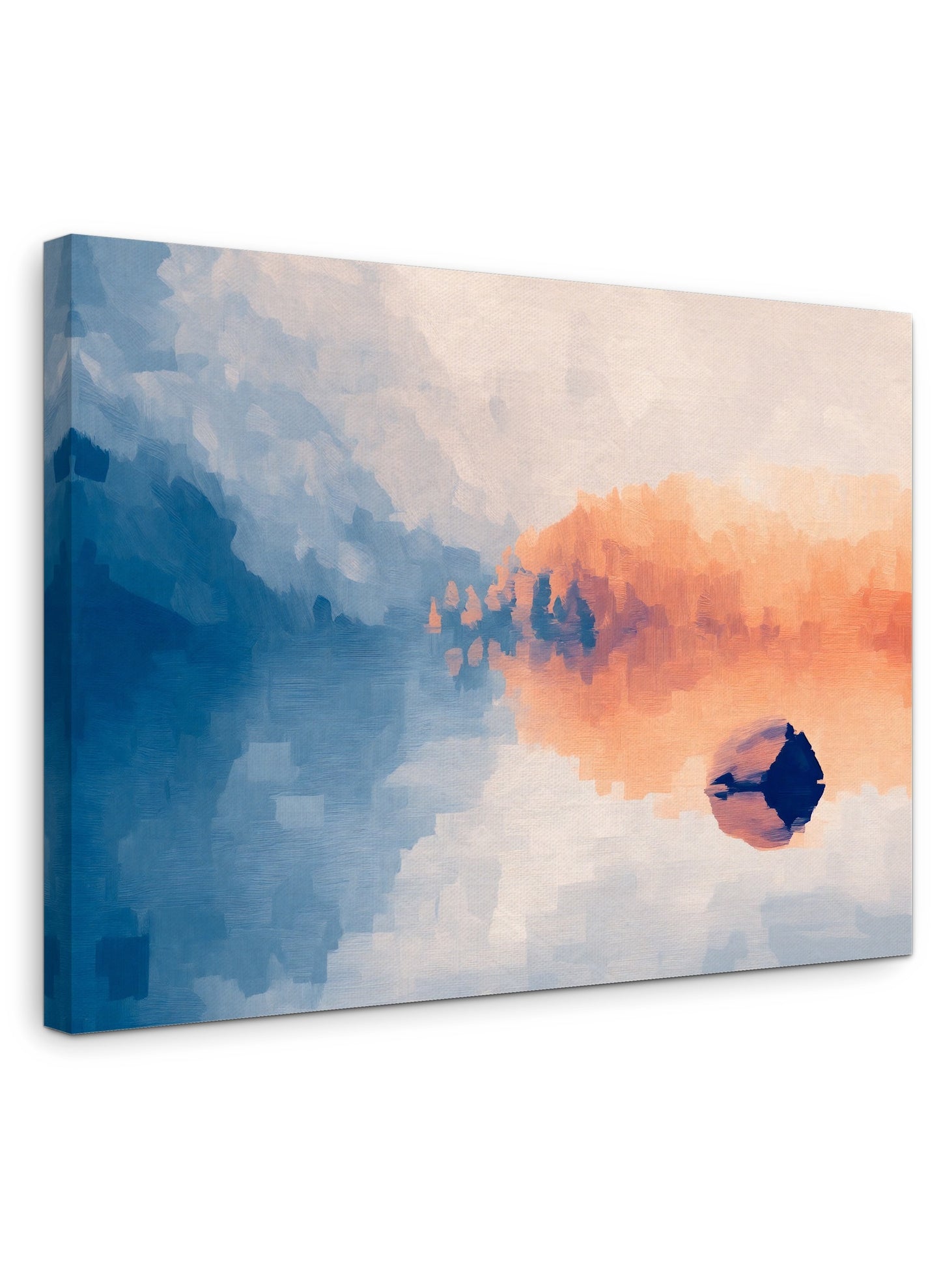 Postcards from Solitude - Gallery wall set with canvas prints