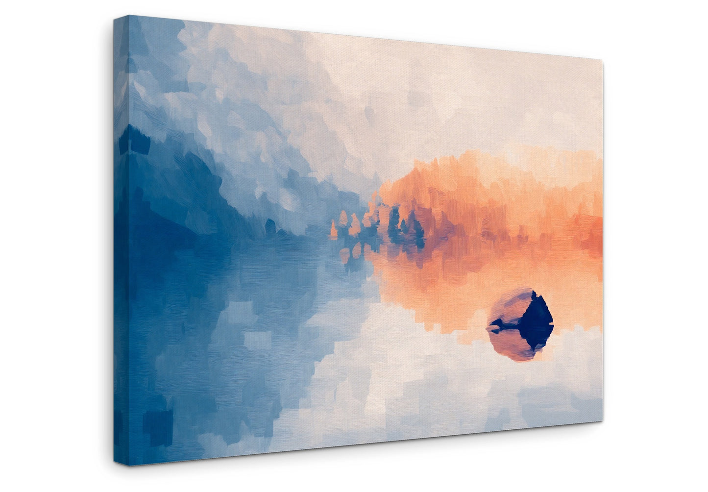 Postcards from Solitude - Gallery wall set with canvas prints