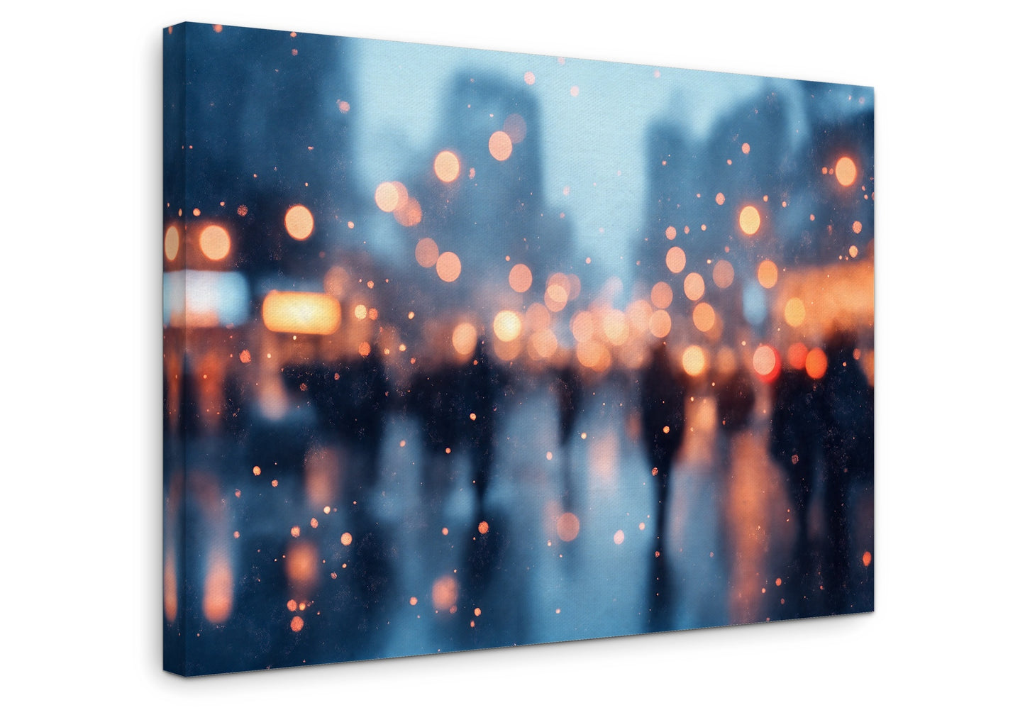 Winter Blur - Gallery wall set with canvas prints