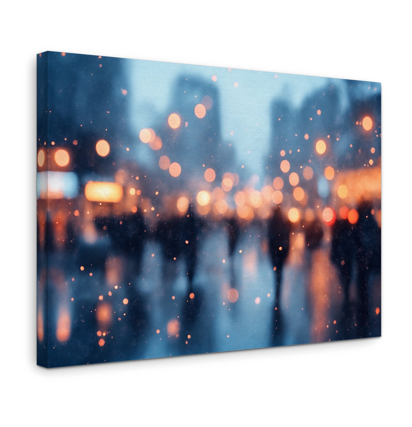 Winter Blur - Gallery wall set with canvas prints