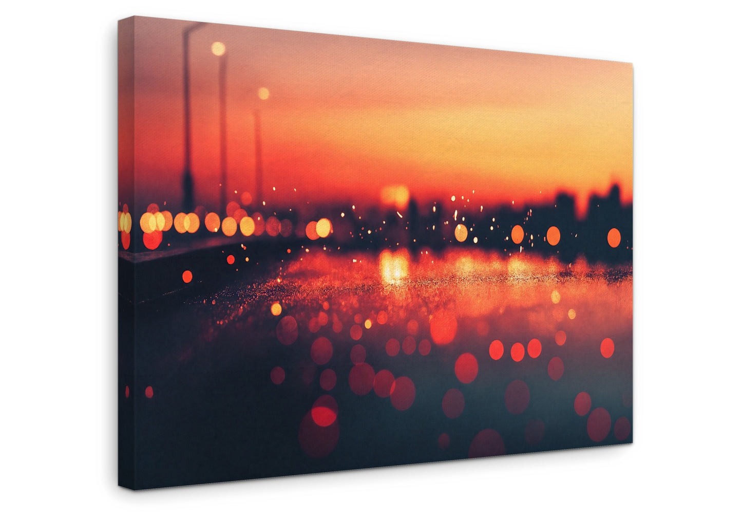 Winter Blur - Gallery wall set with canvas prints