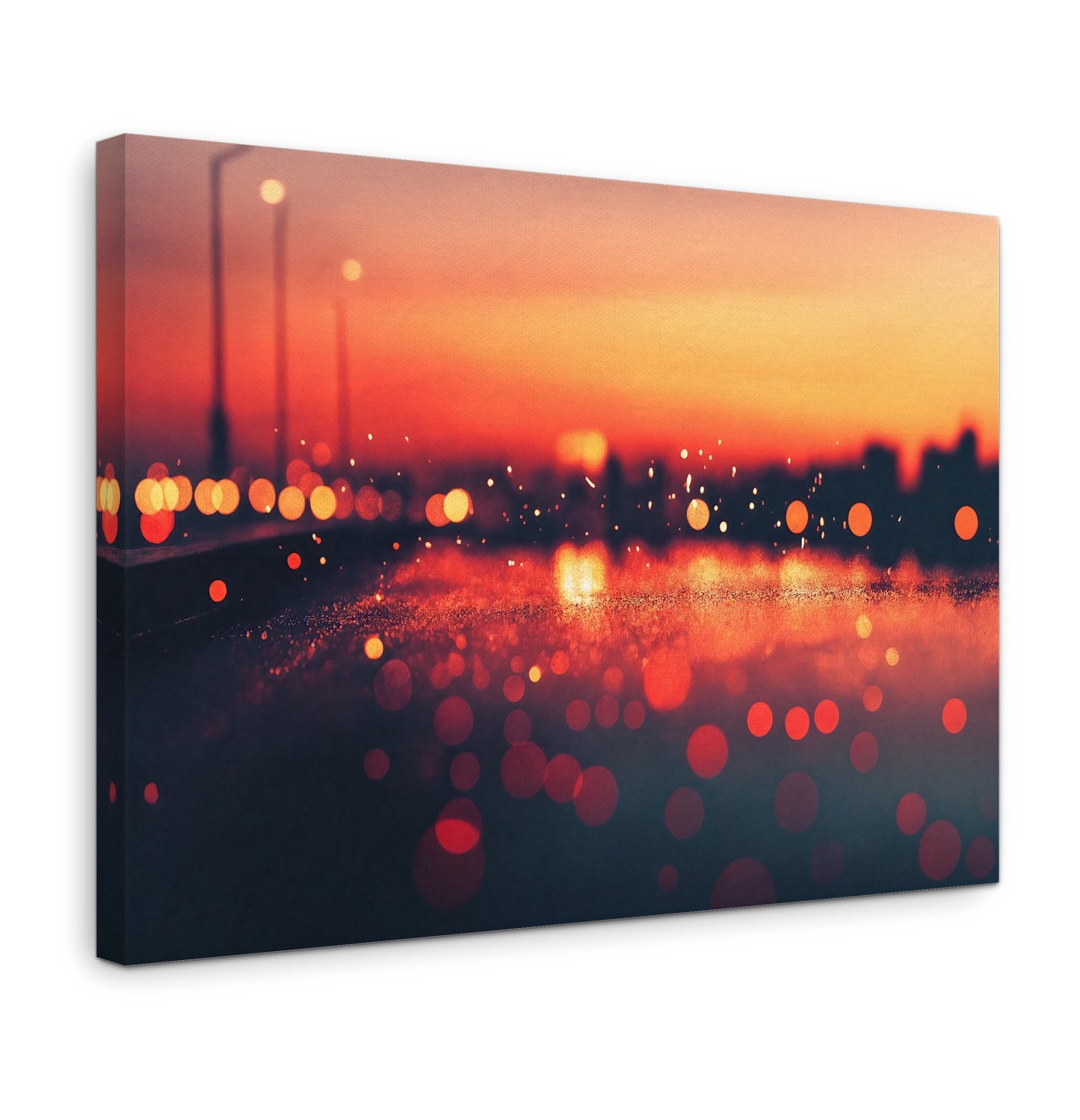Winter Blur - Gallery wall set with canvas prints