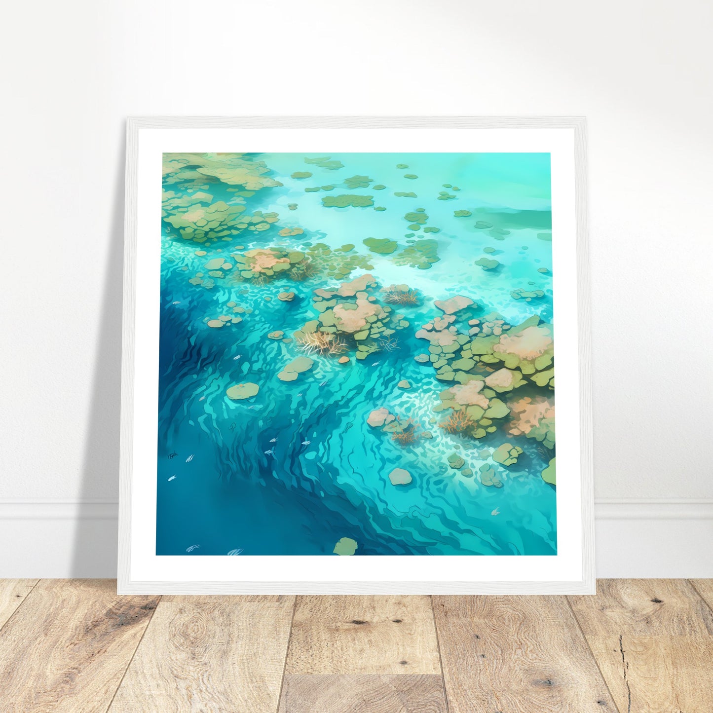 Coral Cartography - Coral Reef Magic - Wall Art