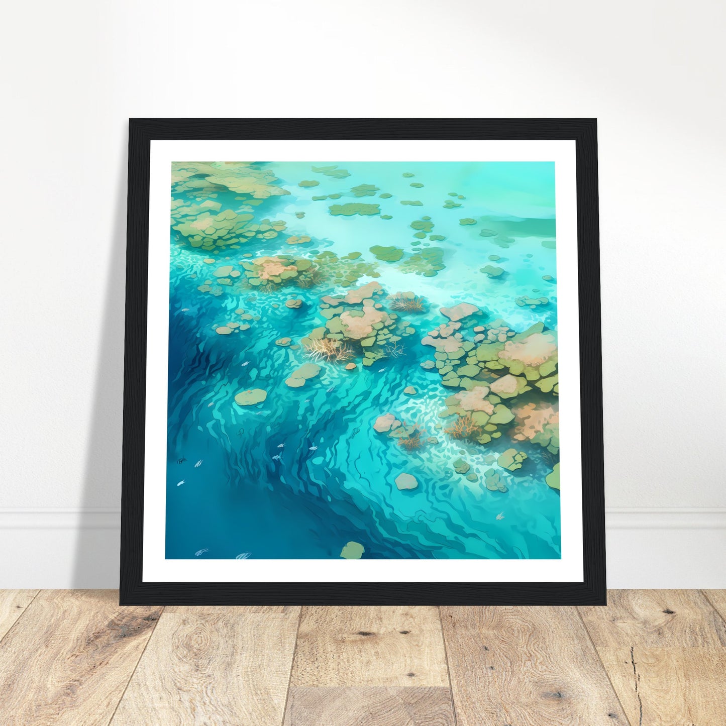 Coral Cartography - Coral Reef Magic - Wall Art