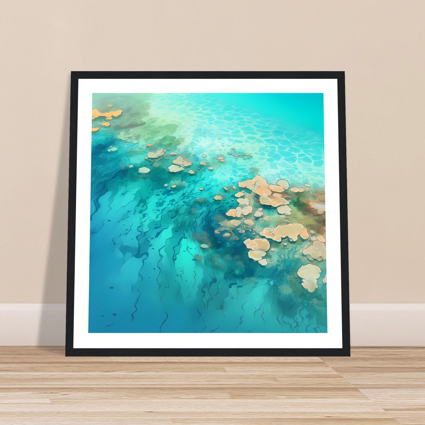 Aqua Archipelago 2 - Coral Reef Magic - Wall Art