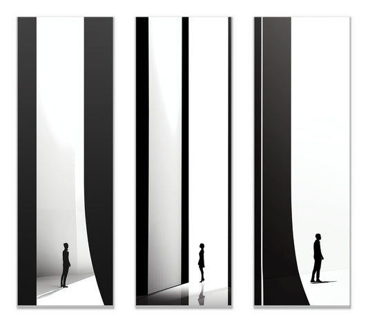 Edge of a Decision - Gallery wall set with art prints