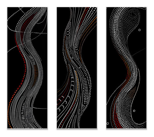 Uncharted Dreamscapes - Gallery wall set with art prints