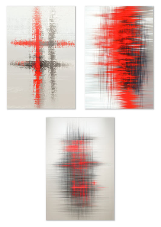 The Imperfect Grid - Gallery wall set with art prints