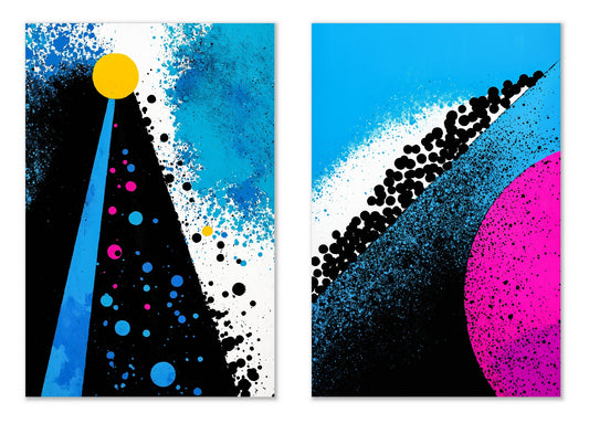 Pop Rocks and Soda - Gallery wall set with art prints