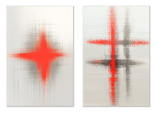 The Imperfect Grid - Gallery wall set with art prints