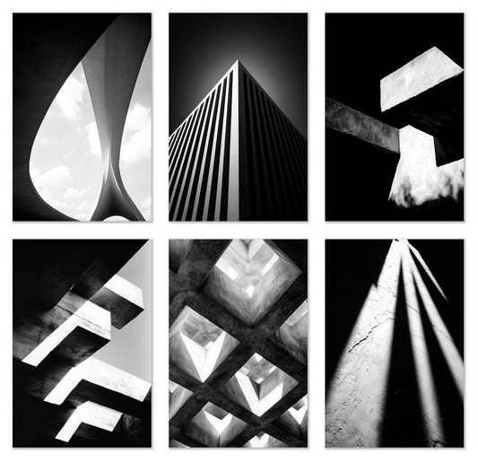 Shadow Play - Gallery wall set with art prints