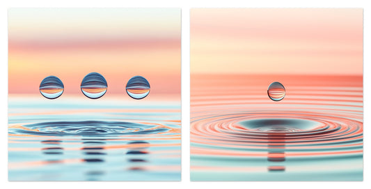 Weightless - Gallery wall set with art prints