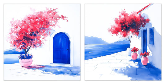 Noon - Gallery wall set with art prints