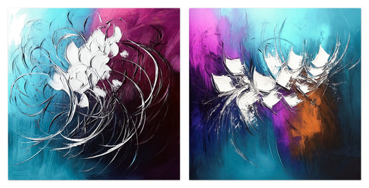 The Imperfect Bloom - Gallery wall set with art prints