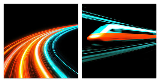 Quantum Fluctuations - Gallery wall set with art prints