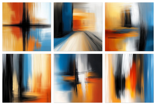 What Remains - Gallery wall set with art prints