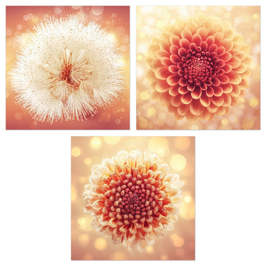 Solstice Bloom - Gallery wall set with art prints