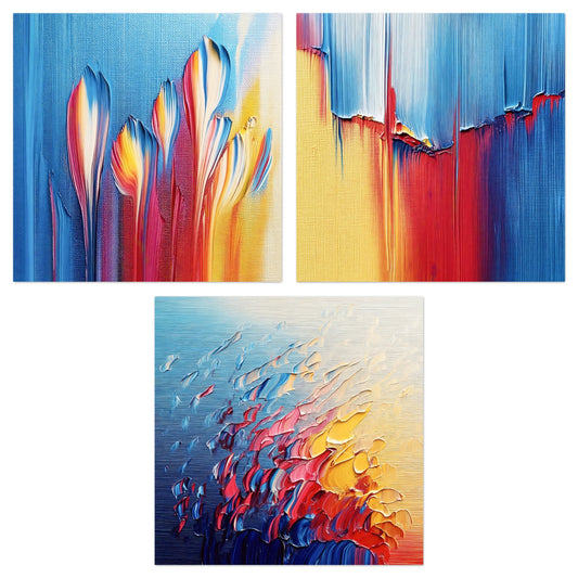 Color Rush - Gallery wall set with art prints