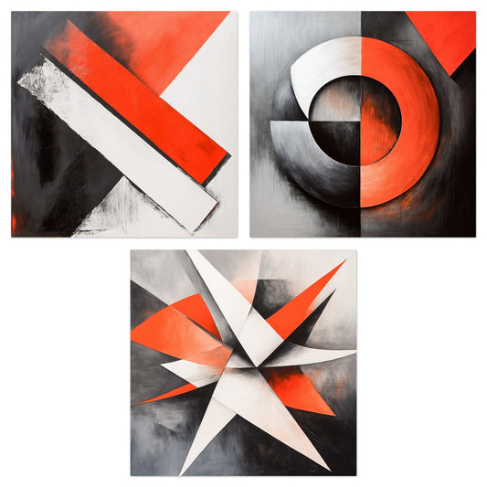 Konstrukt - Gallery wall set with art prints