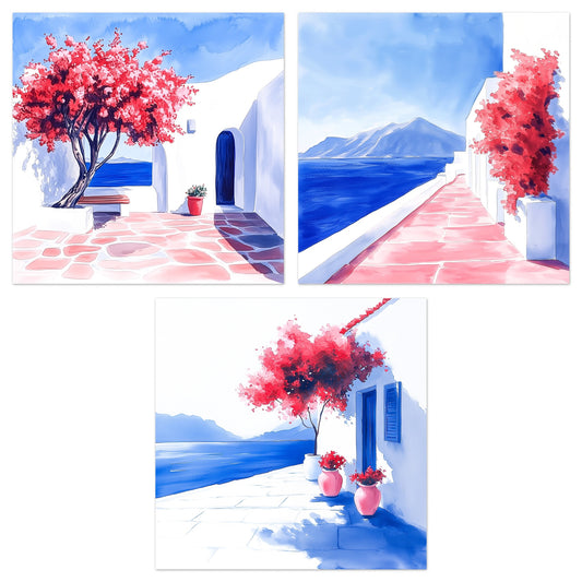 Noon - Gallery wall set with art prints