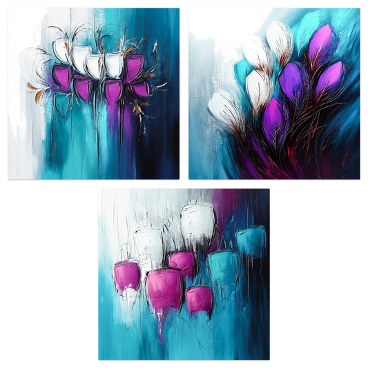 The Imperfect Bloom - Gallery wall set with art prints