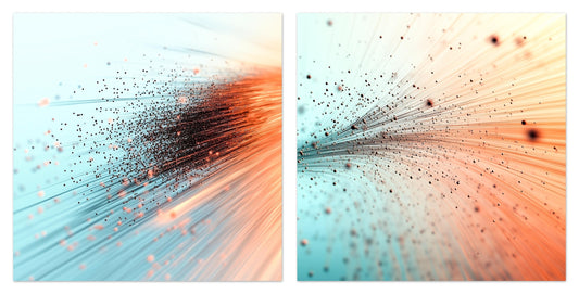 Particle Express: Two Piece Gallery Wall Set