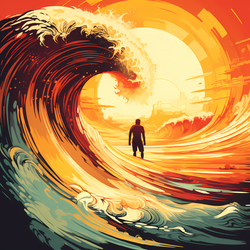 Modern wall art example