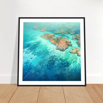 Aqua Archipelago 1 - Coral Reef Magic - Wall Art