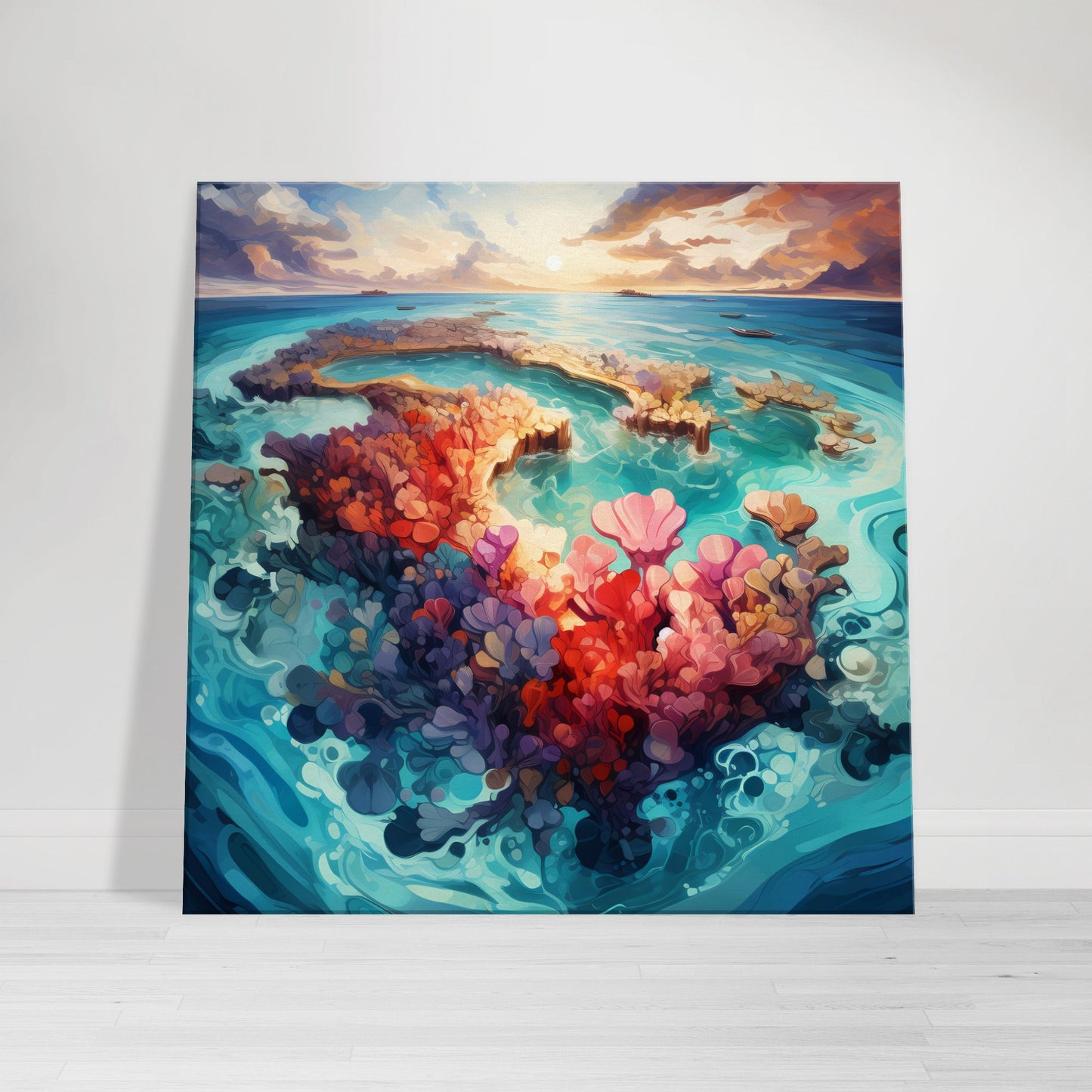 Reef Rendezvous - Coral Reef Magic - Wall Art