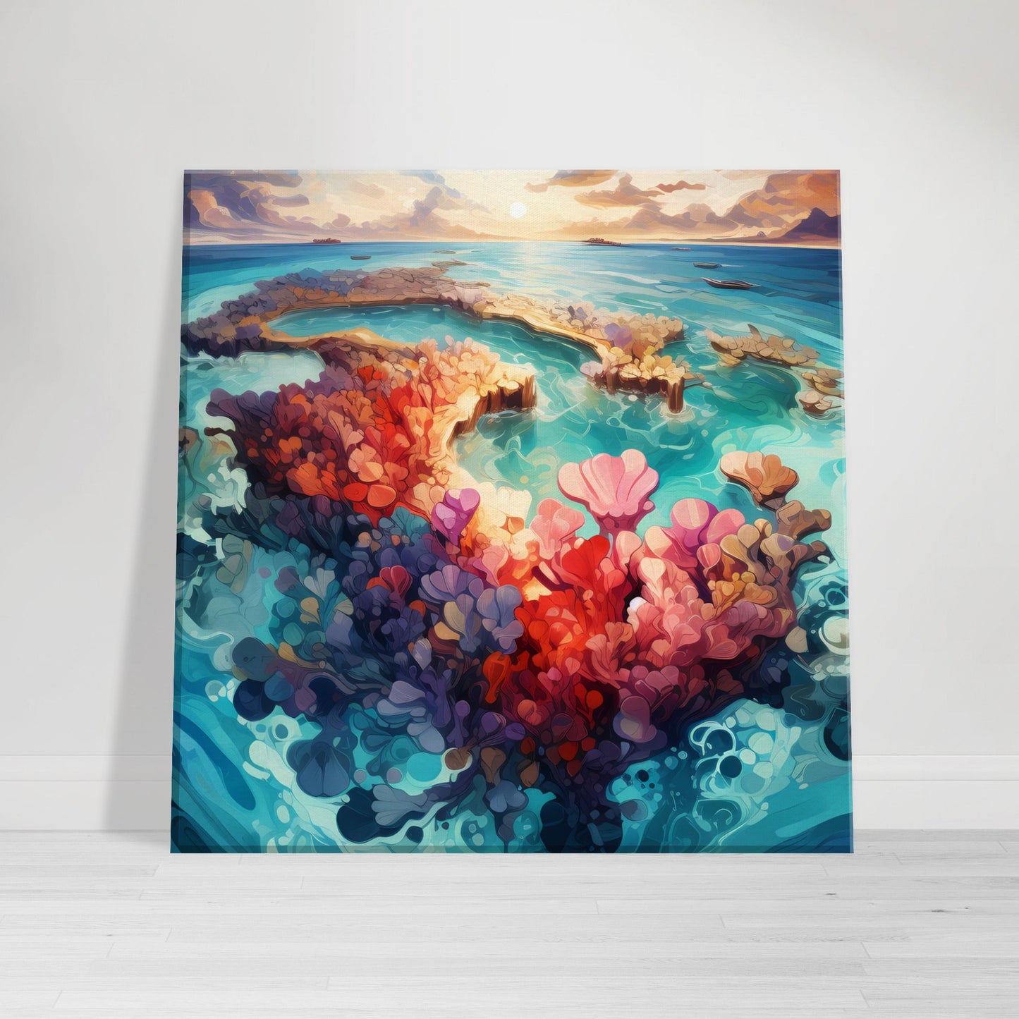 Reef Rendezvous - Coral Reef Magic - Wall Art