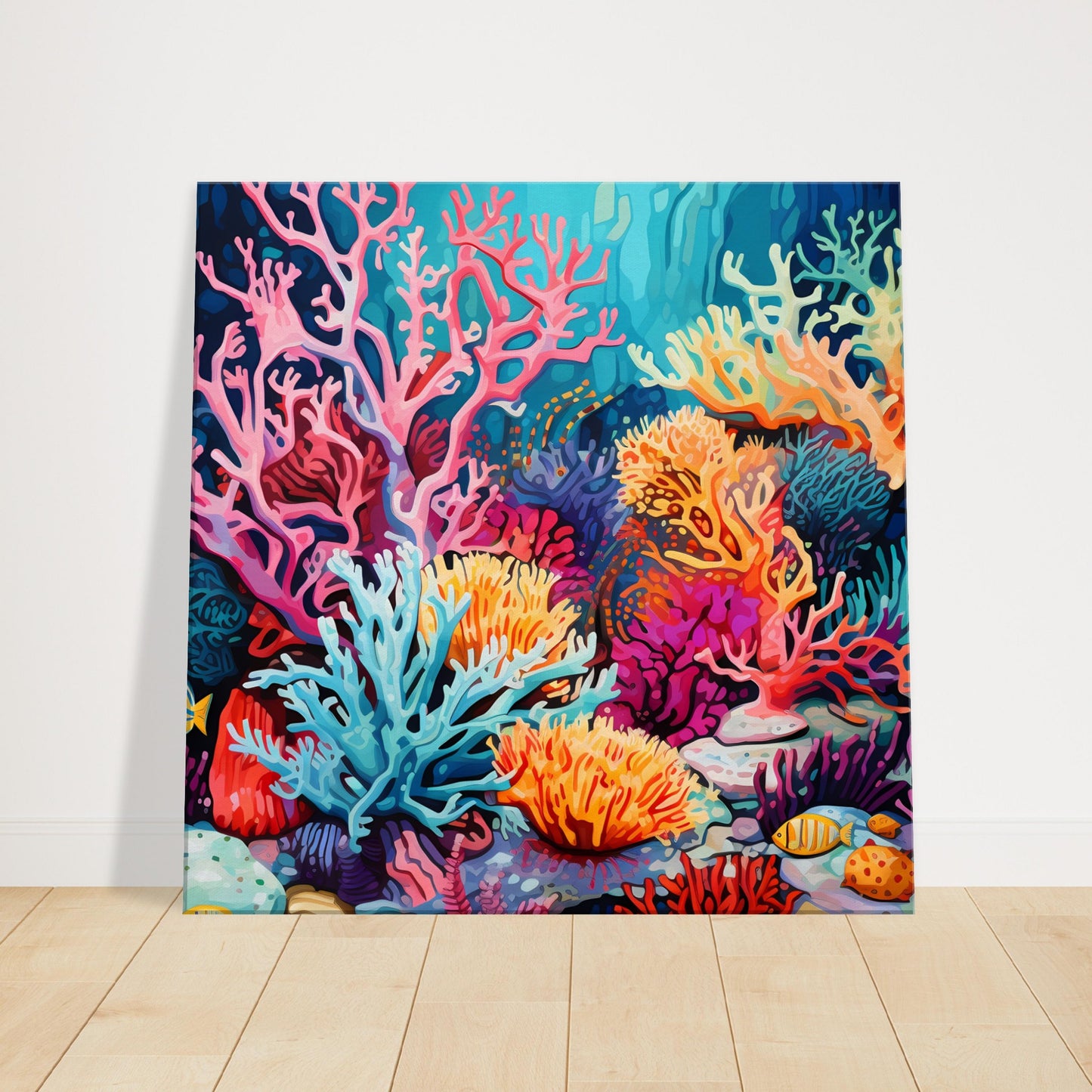 Undersea Mosaic - Coral Reef Magic - Wall Art