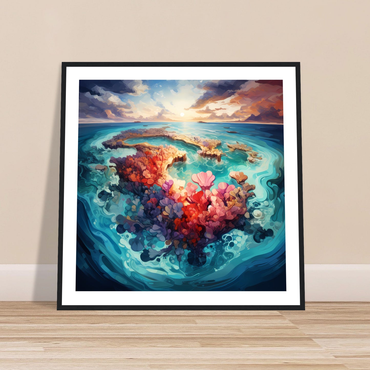 Reef Rendezvous - Coral Reef Magic - Wall Art