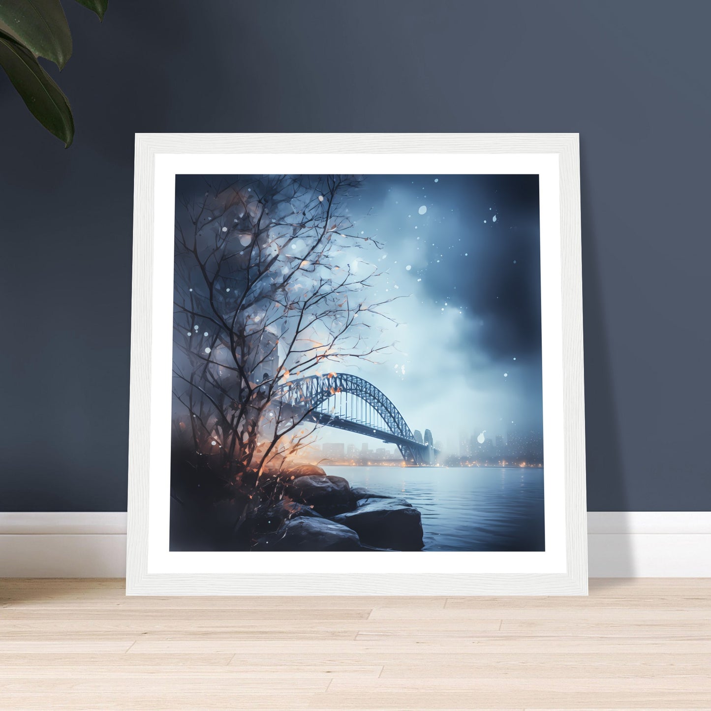 Snow-Kissed Sydney Nights - Sydney Dreamscapes - Australian Wall Art