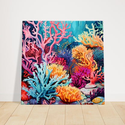 Undersea Mosaic - Coral Reef Magic - Wall Art